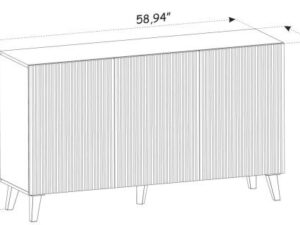 miniaturka Komoda Navia Skandynawski Design do Pokoju