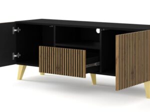 miniaturka Szafka RTV Navia 150 cm w Stylu Skandynawskim