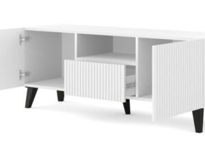 miniaturka Szafka RTV Navia z Ozdobnymi Nóżkami Klasyczna