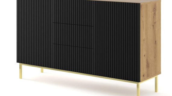Komoda Navia z Eleganckimi Nóżkami Szpilkami - obrazek 2