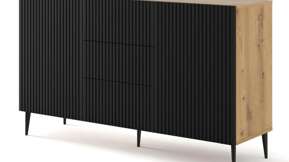 Komoda Navia z Eleganckimi Nóżkami Szpilkami - obrazek 5