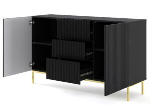 miniaturka Komoda Navia z Eleganckimi Nóżkami Szpilkami