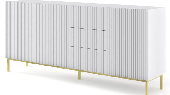 miniaturka Duża Komoda Navia 200 cm z Nóżkami Szpilkami