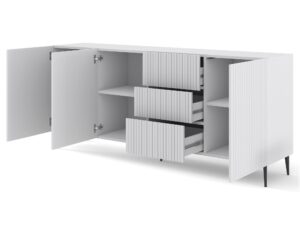 miniaturka Duża Komoda Navia 200 cm z Nóżkami Szpilkami