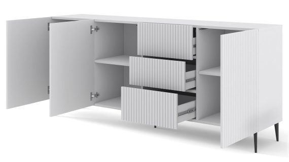 miniaturka Duża Komoda Navia 200 cm z Nóżkami Szpilkami