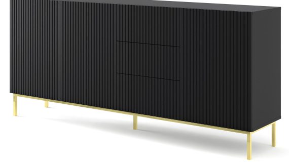 miniaturka Duża Komoda Navia 200 cm z Nóżkami Szpilkami