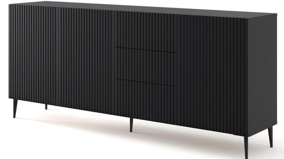 Duża Komoda Navia 200 cm z Nóżkami Szpilkami