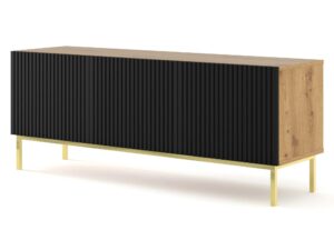 miniaturka Szafka RTV Navia 150 cm z Frezowanymi Frontami