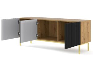 miniaturka Szafka RTV Navia 150 cm z Frezowanymi Frontami