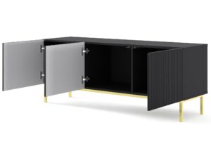 miniaturka Szafka RTV Navia 150 cm z Frezowanymi Frontami