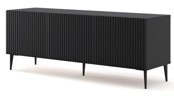 Szafka RTV Navia 150 cm z Frezowanymi Frontami - obrazek 13