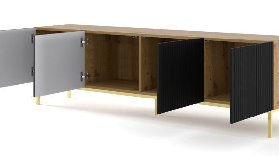 miniaturka Stylowa Szafka Pod TV Navia 200 cm