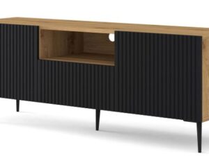 miniaturka Szafka RTV Navia z Ozdobnymi Nóżkami Klasyczna