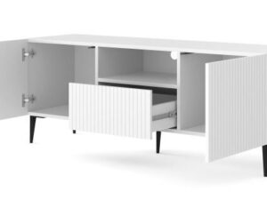 miniaturka Szafka RTV Navia z Ozdobnymi Nóżkami Klasyczna