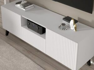 miniaturka Szafka RTV Navia z Ozdobnymi Nóżkami Klasyczna