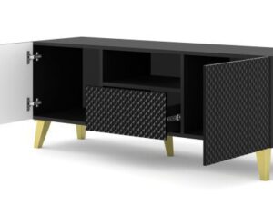 miniaturka Stylowa Szafka RTV Navia 150 cm Nóżki Szpilki