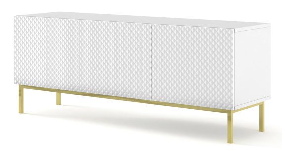 miniaturka Trzydrzwiowa Szafka Pod TV 150 cm Navia