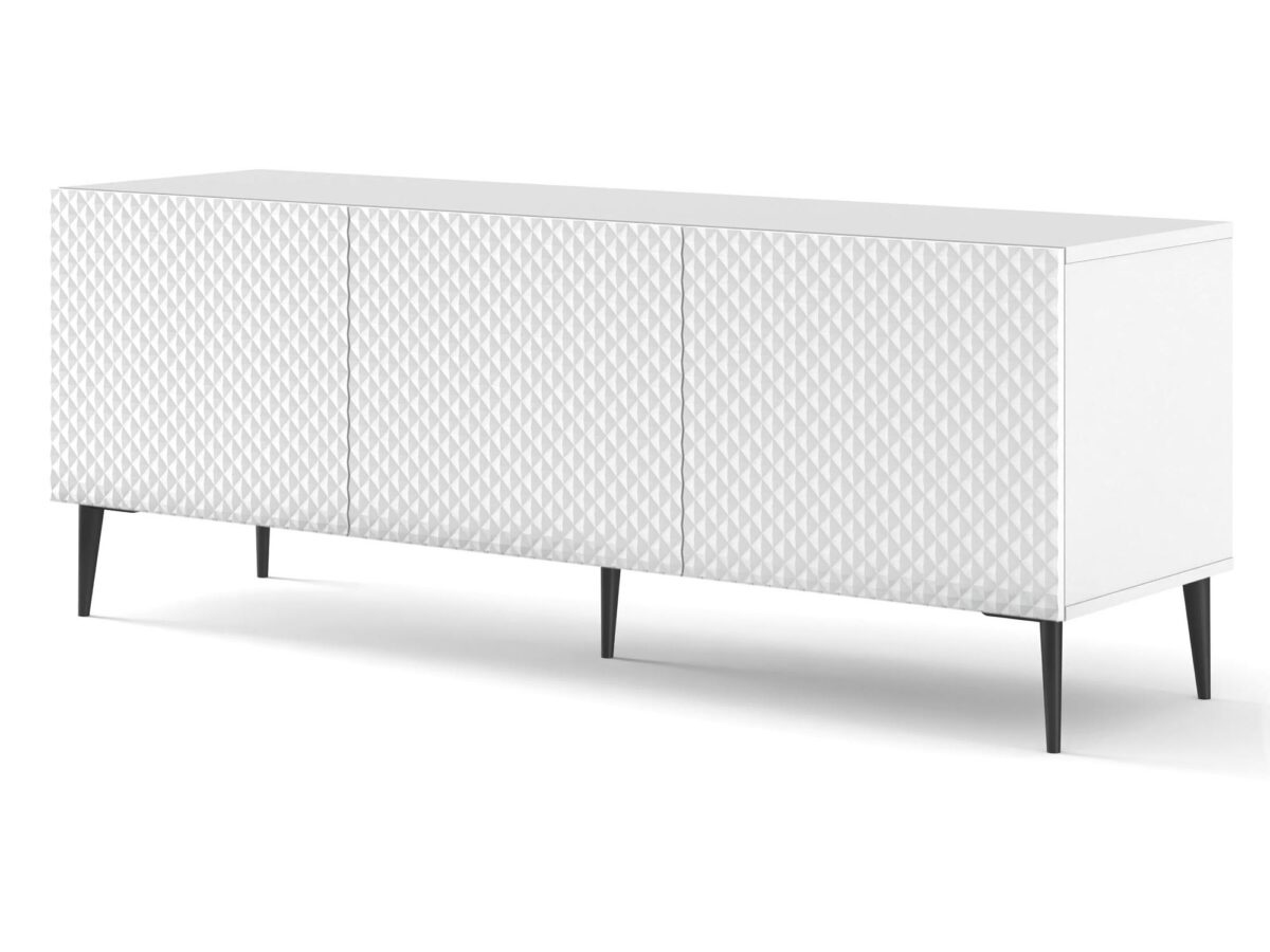 Trzydrzwiowa Szafka Pod TV 150 cm Navia