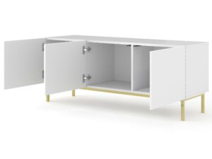 miniaturka Trzydrzwiowa Szafka Pod TV 150 cm Navia