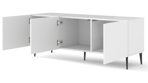 miniaturka Trzydrzwiowa Szafka Pod TV 150 cm Navia