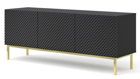 miniaturka Trzydrzwiowa Szafka Pod TV 150 cm Navia