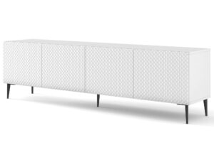 miniaturka Przestronna Szafka RTV Navia na Ozdobnych Nóżkach