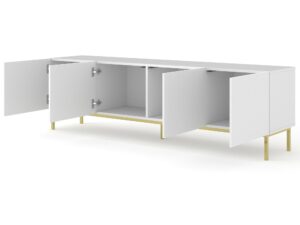 miniaturka Szafka RTV Navia w Wysokim Połysku