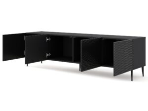 miniaturka Szafka RTV Navia w Wysokim Połysku