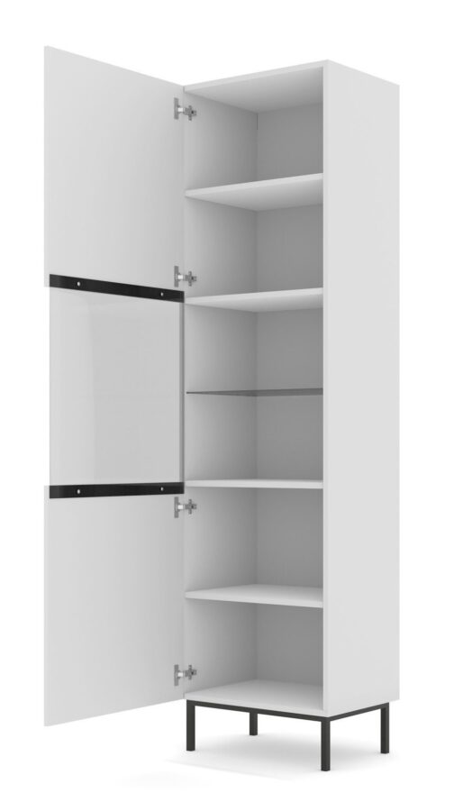 Stylowa Witryna Navia na Ozdobnych Nóżkach