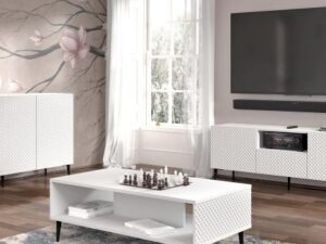 miniaturka Stylowa Szafka RTV Navia 150 cm Nóżki Szpilki