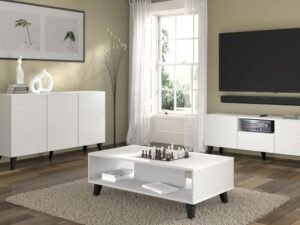 miniaturka Komoda Navia z Frontami w Połysku Stylowa