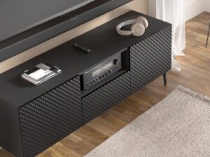 miniaturka Stylowa Szafka RTV Navia 150 cm Nóżki Szpilki