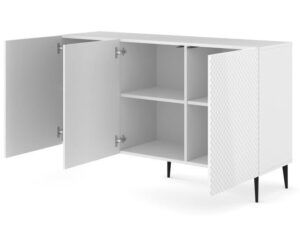 miniaturka Komoda Navia z Frontami w Połysku Stylowa