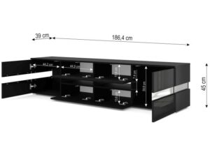 miniaturka Szafka RTV Elara Stojąca Nowoczesna