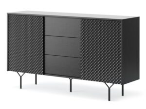 miniaturka Komoda Kruk 144cm Frezowany Front 2D