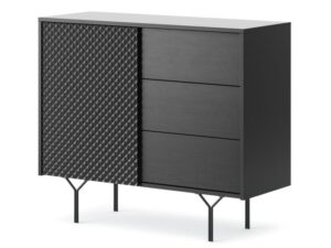 miniaturka Komoda Kruk Frezowany Front 3D Nowoczesność