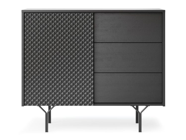 Komoda Kruk Frezowany Front 3D Nowoczesność