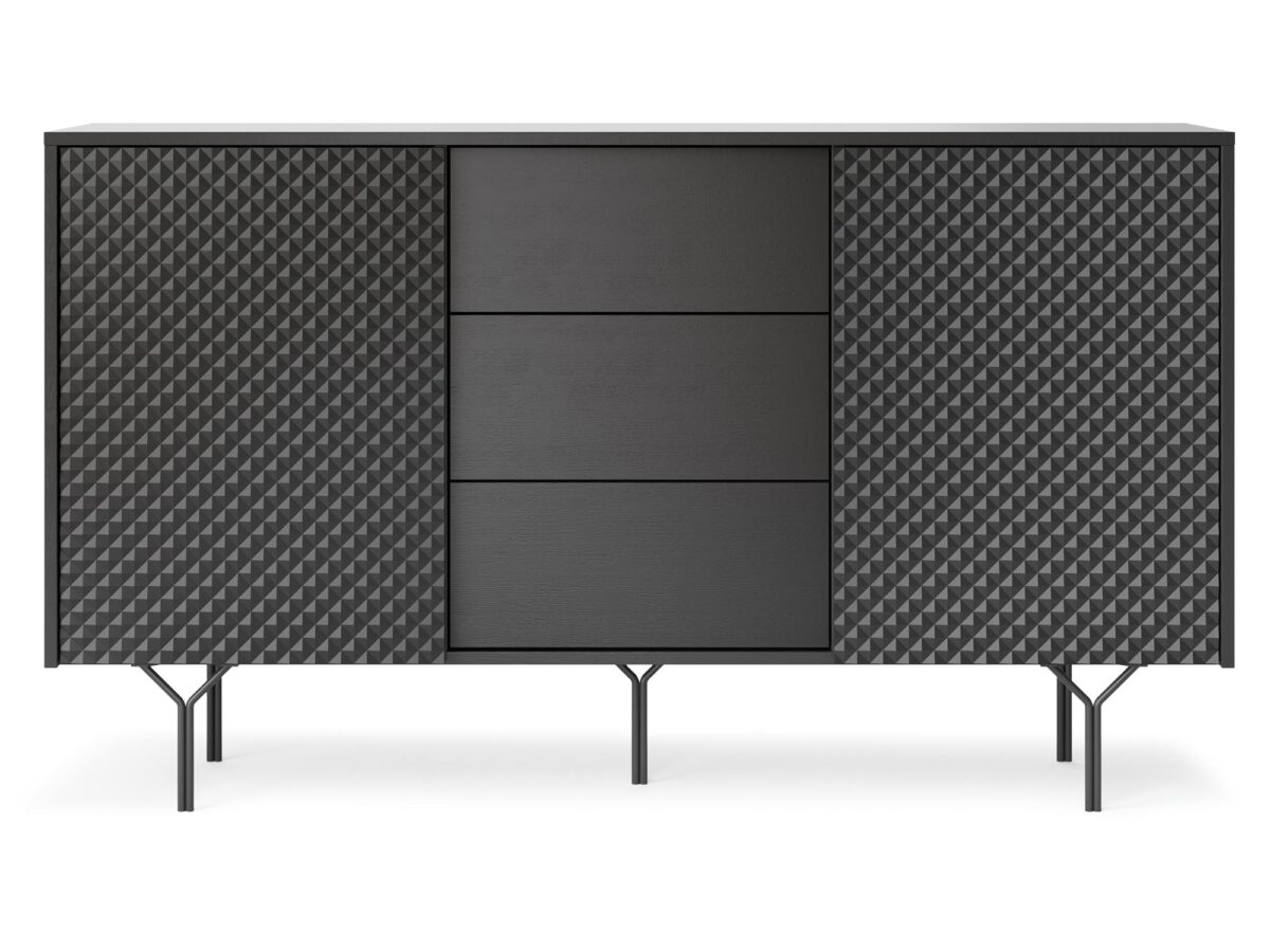 Komoda Kruk 144cm Frezowany Front 2D