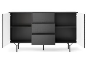 miniaturka Komoda Kruk 144cm Frezowany Front 2D