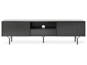 Szafka RTV Kruk Czarny Grafit Design