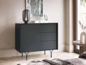 miniaturka Komoda Kruk Frezowany Front 3D Nowoczesność