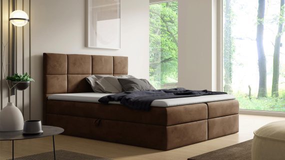 miniaturka Kontynentalne Łóżko Lucida Minimalistyczny Styl