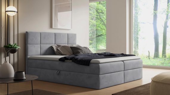 miniaturka Kontynentalne Łóżko Lucida Minimalistyczny Styl