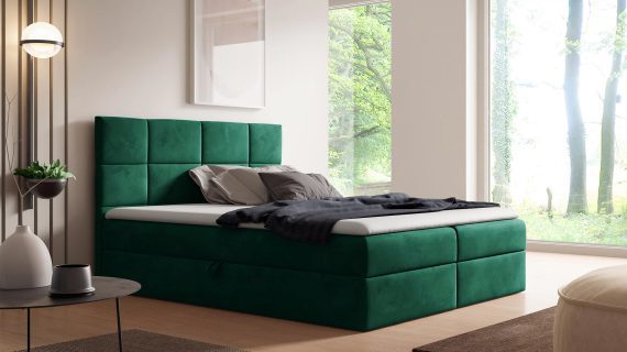 miniaturka Kontynentalne Łóżko Lucida Minimalistyczny Styl