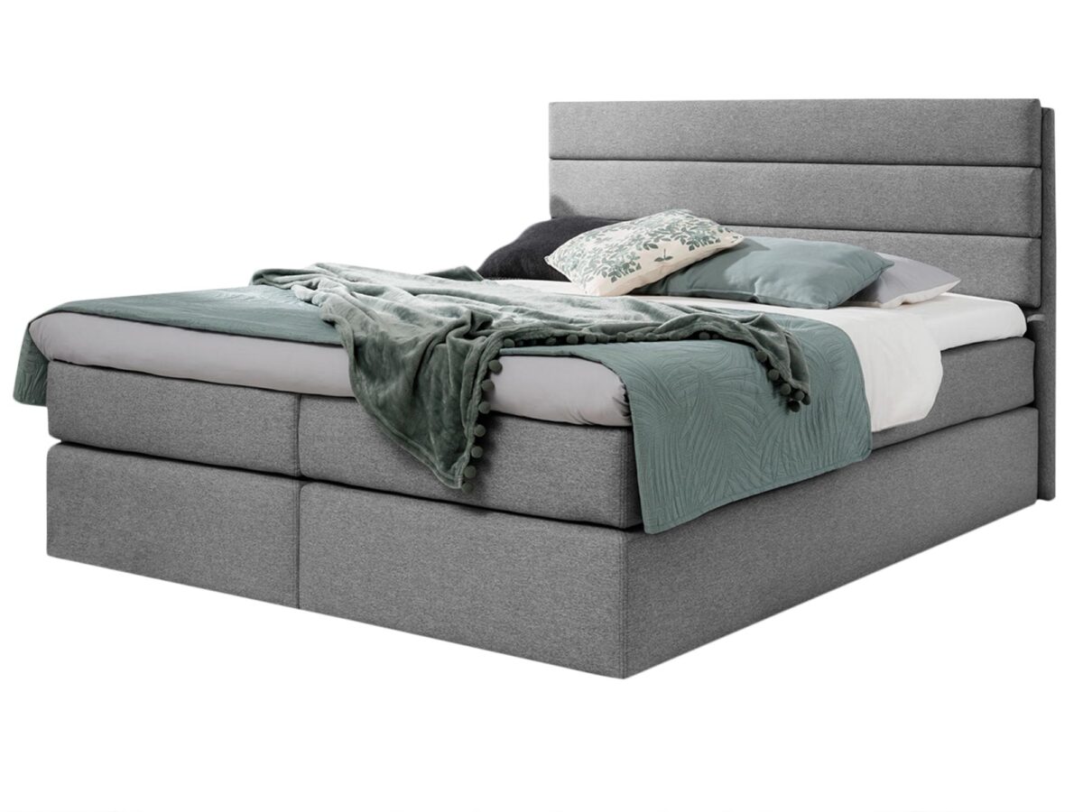 Kontynentalne Łóżko Velis Nowoczesny Design do Sypialni