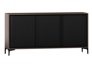 Ryflowana Komoda Nowoczesna Linea LN05