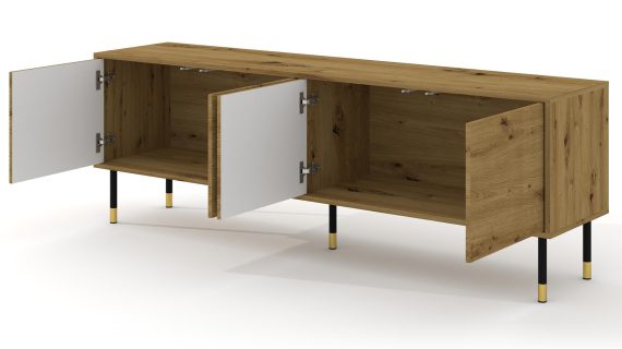 miniaturka Szafka RTV Armonia ze Złotymi Akcentami