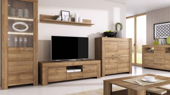 Komoda Niebo 120cm w Dębowym Odcieniu - obrazek 3