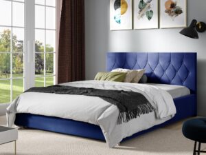 miniaturka Nowoczesne Łóżko MELA Tapicerowane