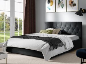 miniaturka Nowoczesne Łóżko MELA Tapicerowane